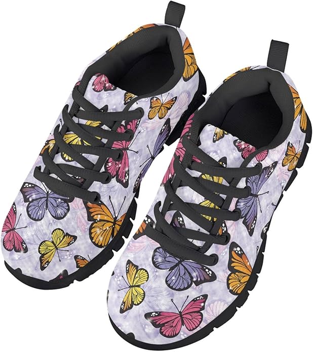 MARSVOVO First Shoes for Walking Boy Girl Athletic Lightweight Flexible Lace-up Breathable Running Shoes Casual Classic Comfortable Non Slip Play Sport Learning to Walk Toddler Girl Sneakers