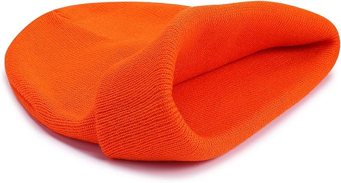 Baby Beanie Knit Ski Hat with Cute Face for Girls Boys 0-7 Years