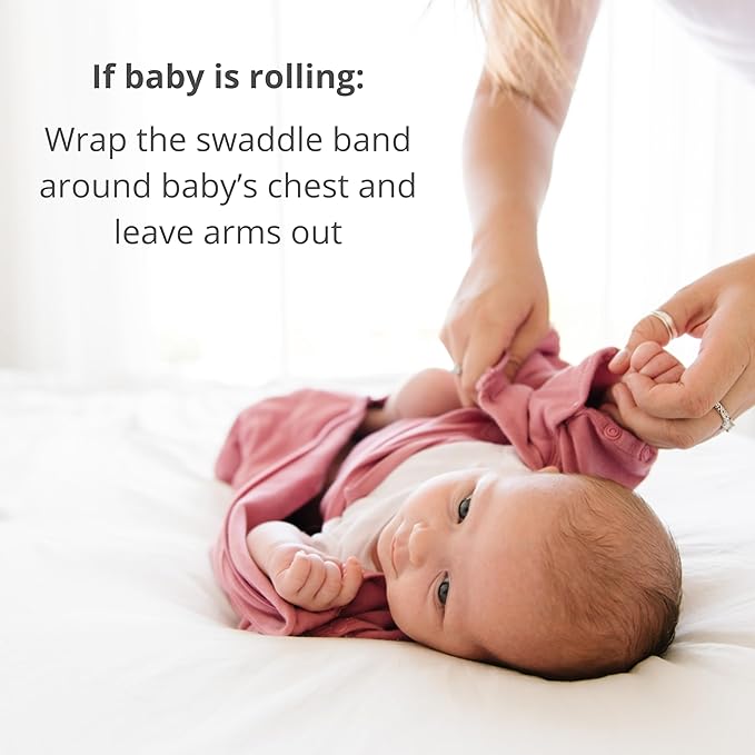 Dreamland Baby Bamboo Viscose Swaddle Sleep Sack (0-6 months). 1.0 TOG Ultra Soft Swaddle Blanket w/Built in Band. 97% Viscose, 3% Spandex (Ocean). Mom-Owned US Business, Premium Materials