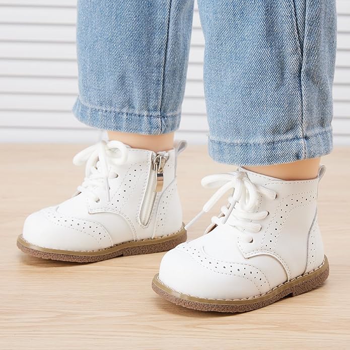 BMCiTYBM Baby Boys Girls Boots Infant Shoes First Walking Booties for All Seasons for 6 9 12 15 18 24 Months