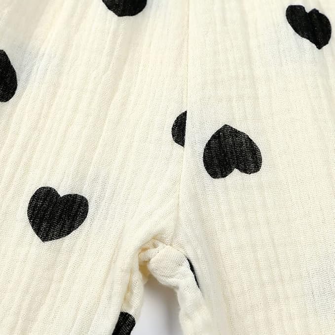 MYGBCPJS Baby Boys Girls Cotton Linen Trousers Kids Casual Ankle Pants Loose Long Bloomers