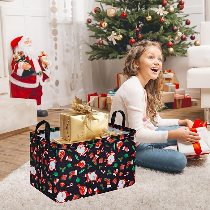 Rectangle Kids Gift Storage Basket Shelf Storage Basket Organizer Box Clothes Laundry Hamper Toys Nursery Basket Baby Laundry Basket with Handles