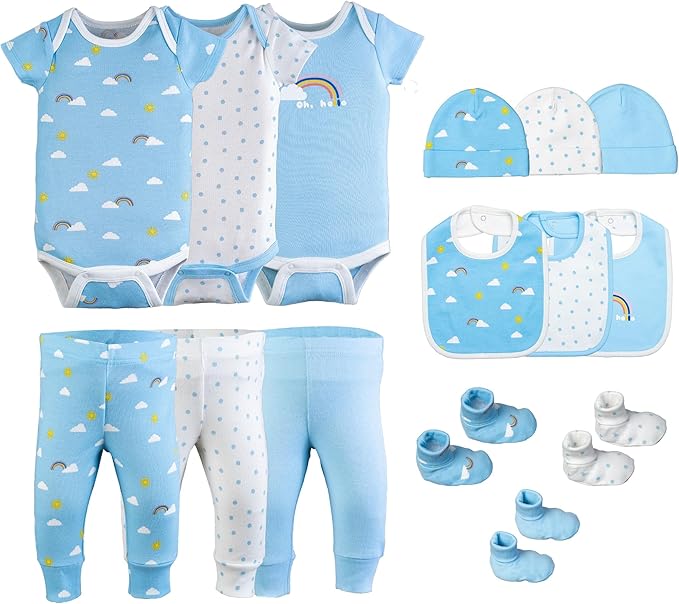 Baby Girl Clothes - Layette Gift Set for Baby Boys, Fits 0 to 3 Months Baby,Newborn Clothes & Accessories Set