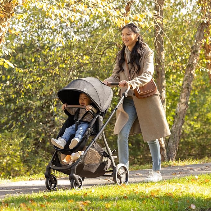 Evenflo Shyft Intuiti Travel System with Revolve180 LiteMax™ NXT Rotating Rear-Facing Lightweight Preemie and Infant Car Seat 3-30 lbs. (Black Shale)