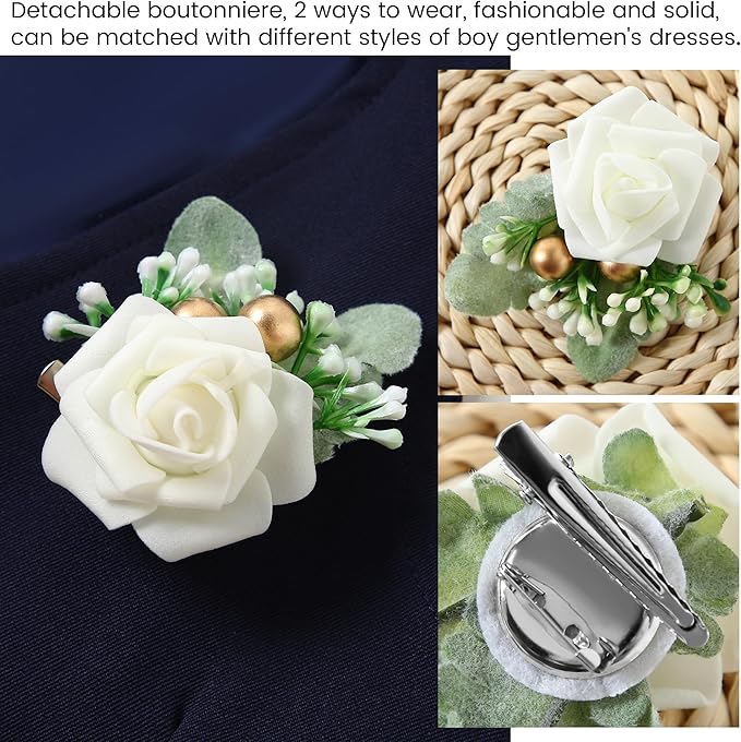 SANMIO Baby Boy Clothes Suits Infant Gentleman Outfit Collared Dress Shirt+Vest+Tie+Corsage+Pants 5Pcs Baby Suit Sets