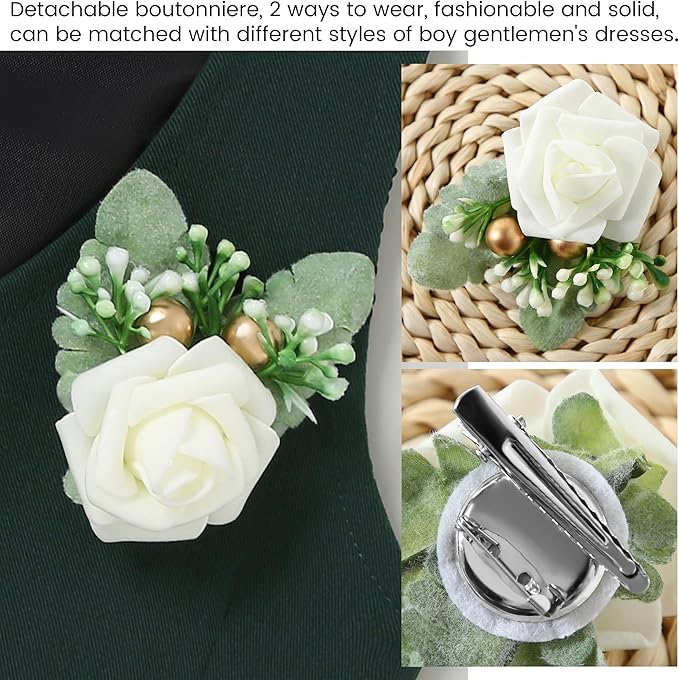 SANMIO Baby Boy Clothes Suits Infant Gentleman Outfit Collared Dress Shirt+Vest+Tie+Corsage+Pants 5Pcs Baby Suit Sets