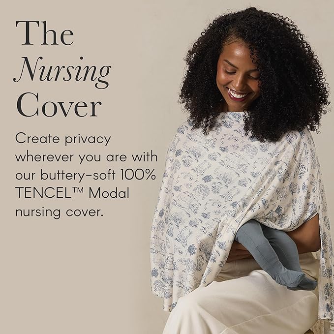 Solly Baby Nursing Cover, Ultra-Breathable, Lightweight Breastfeeding Cover-Up, Buttery-Soft Fabric, Universal Fit, Postpartum Essentials, Newborn Must Haves, Spelt