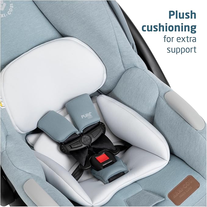 Maxi-Cosi Zelia™ Luxe 5-in-1 Modular - Baby Travel System Car Seat and Stroller, Infant Car Seat and Stroller Combo, Baby Car Seat and Stroller Combo in New Hope Grey