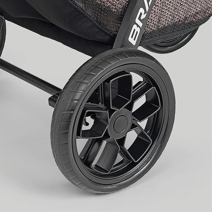 Chicco Bravo LE Trio Travel System, Bravo LE Quick-Fold Stroller with KeyFit 30 Zip Infant Car Seat, Car Seat and Stroller Combo | Harbor/Navy