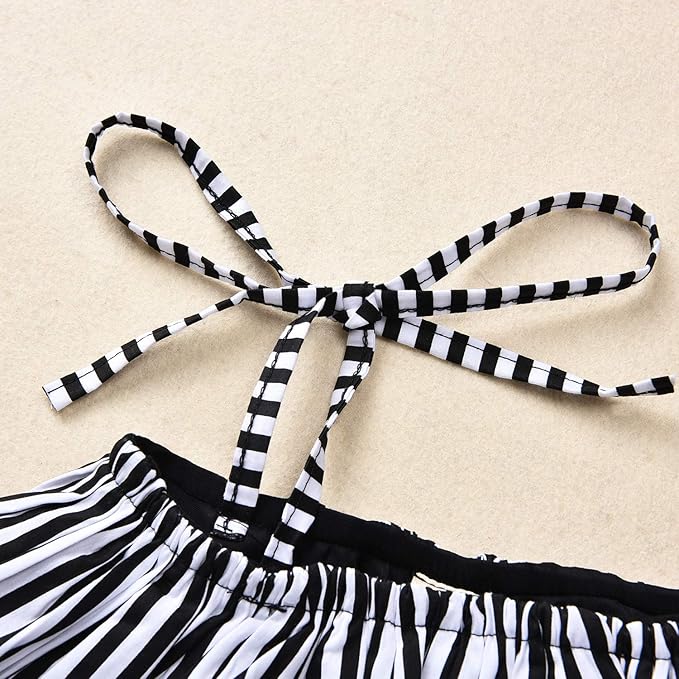 Toddler Baby Girls Ruffles Bikini One Piece Swimsuits Floral Off Shoulder Swimwear Beach Bathing Suit