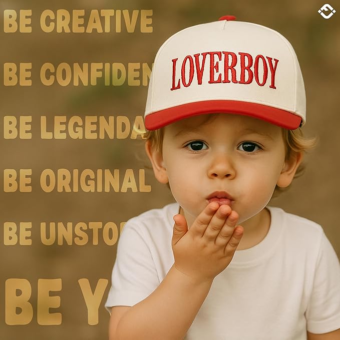 Funky Junque Premium Kids Trucker Hat Vintage Snapback Baseball Cap - Toddler Designs, Infant Sizes