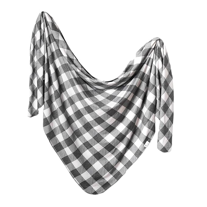 Copper Pearl Baby Swaddle Blanket - Premium Knit Baby Blanket, Large Soft Stretchy Receiving Blankets for Baby Boy and Girl, Swaddles for Newborn, Infant, and Toddler (Scotland)