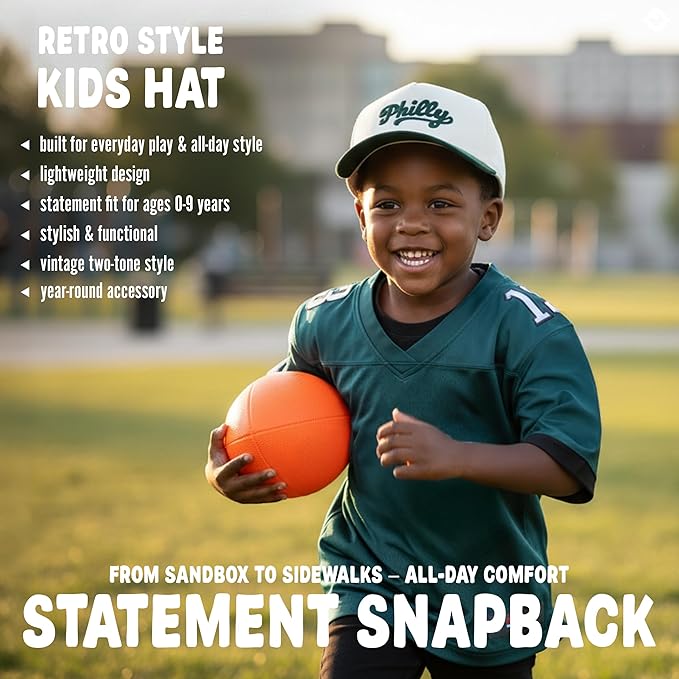Funky Junque Premium Kids Trucker Hat Vintage Snapback Baseball Cap - Toddler Designs, Infant Sizes