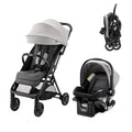 Graco Ready2Jet Travel System – Overhead Friendly Compact Travel Stroller with Automatic Fold and SnugRide Infant Car Seat