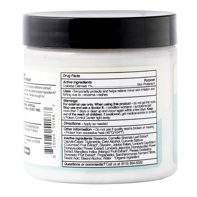 TUBBY TODD All Over Ointment - Baby Eczema Cream, Everyday Multi-Purpose Sensitive, Dry, Irritation Baby Skin Relief Cream, Steroid & Gluten Free, Fragrance Free, 3.5 oz & 8oz, 2 Pack