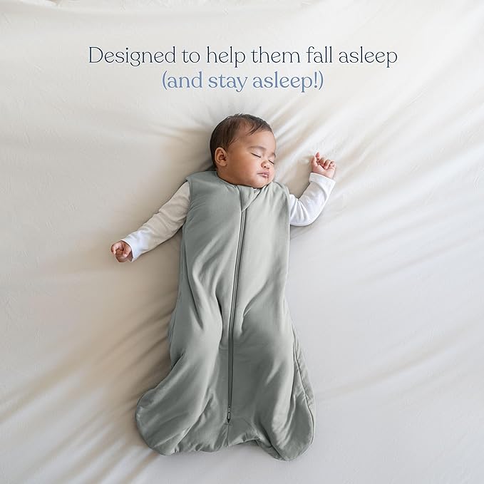 HALO Sleepsack Supersoft Wearable Blanket, Viscose Made from Bamboo, Sleeping Bag for Babies, 1.5 TOG, 18 – 24 Months, X-Large, Blue Fog