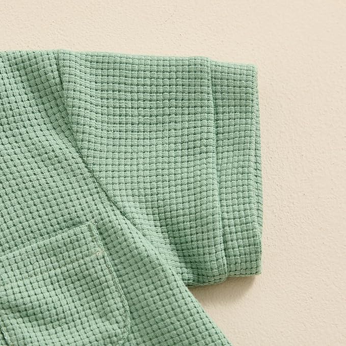 Kuriozud Newborn Infant Unisex Baby Boy Girl Clothes Button Romper Jumpsuit Basic One Piece Outfits