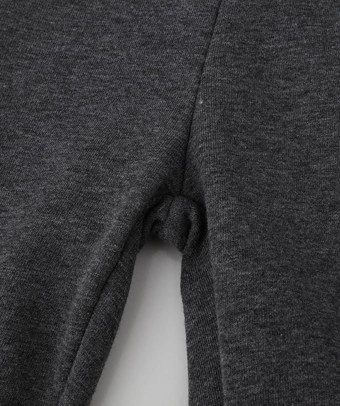 LOKTARC 2 Pack Boys Drawstring Sweatpants Cute Pattern Cotton Sport Jogger Pants