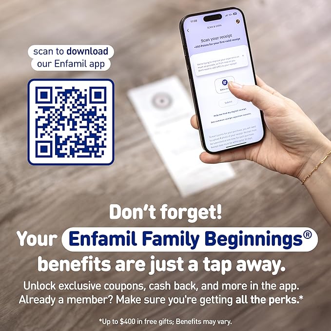 Enfamil Optimum (Enspire), Our Closest Formula to Breast Milk, Immune-Supporting Lactoferrin and Brain-Supporting DHA Baby Formula, Powder 30 Oz Refill