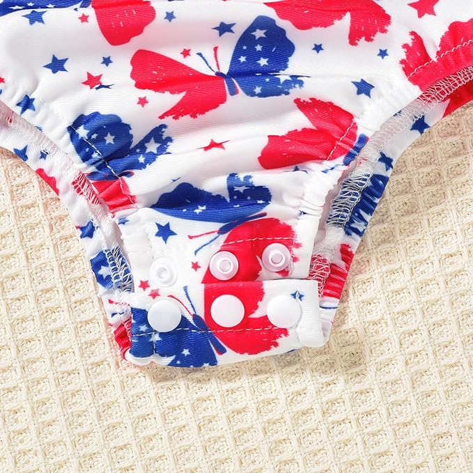 Toddler Girl Baby Ruffles Mermaid Fish Scale Swimsuit One Piece Swimwear Bathing Sunsuit