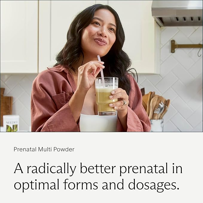 Needed. Vanilla Prenatal Multivitamin Powder & Omega-3 Bundle | Nutrient Support for Pregnancy & Postpartum