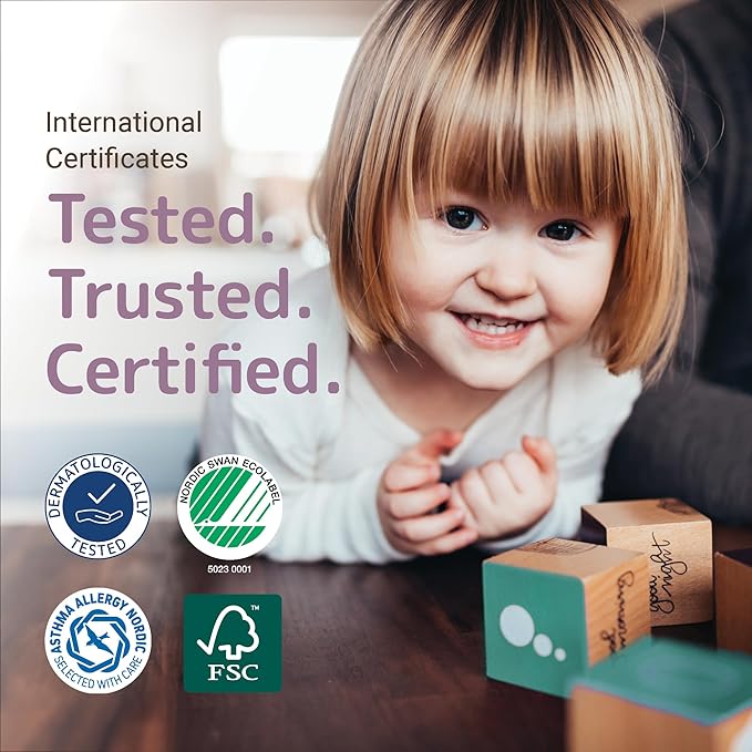 Bambo Nature Hypoallergenic Dream Baby Diapers, Premium Eco-Labeled Sustainable Diapers, Enhanced Leakage Protection, Totally Chlorine-free, Skin Friendly, and Super Absorbent - Size 6 (288 Count)