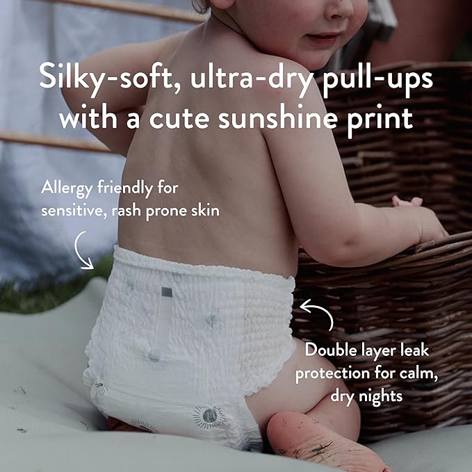 Joonya Pull-Up Pants Baby Diapers, Size 6 XXL (33+ lb) - 1 Bag of 21 - NonToxic, Eco-Friendly, Ultra Slim, Overnight Use - Made in Denmark