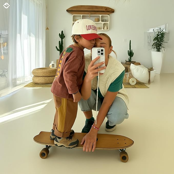 Funky Junque Premium Kids Trucker Hat Vintage Snapback Baseball Cap - Toddler Designs, Infant Sizes