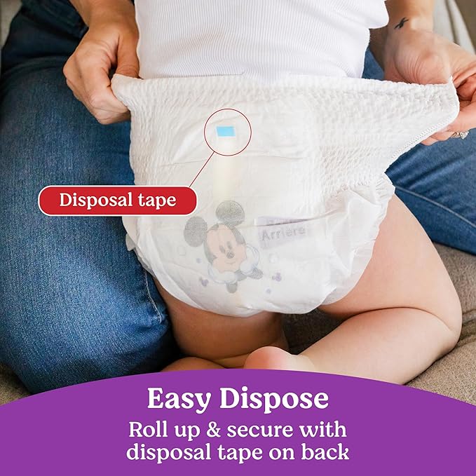 Huggies Size 5 Baby Diapers, Little Movers HuggFit 360° Baby Diapers with 360° Waistband, Size 5 (27+ lbs), 56 Count, Packaging May Vary