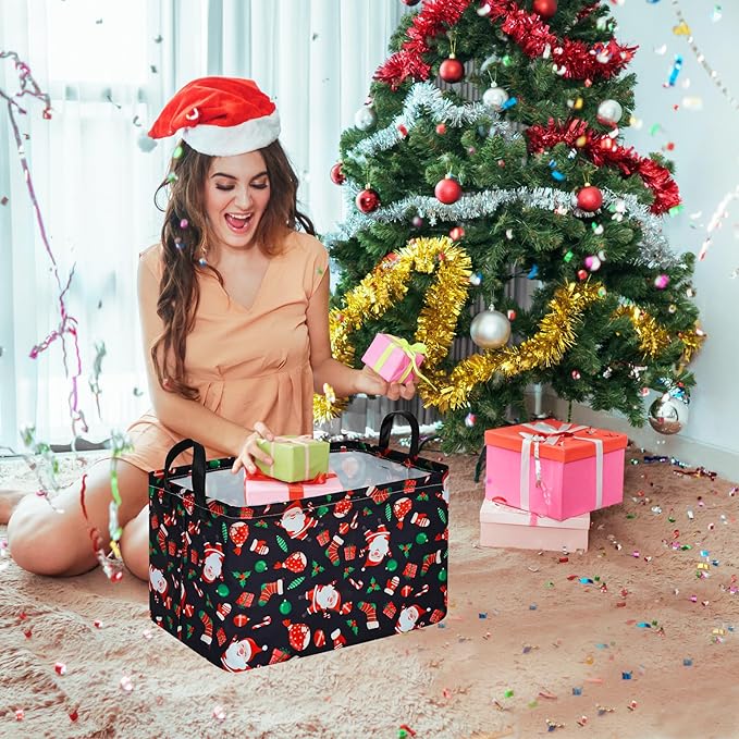 Rectangle Kids Gift Storage Basket Shelf Storage Basket Organizer Box Clothes Laundry Hamper Toys Nursery Basket Baby Laundry Basket with Handles