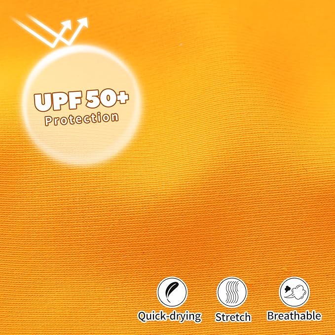 Happy Town Toddler Swimsuit Girl One Piece Bathing Suit Color Block Swimwear Baby Summer Beach Wear