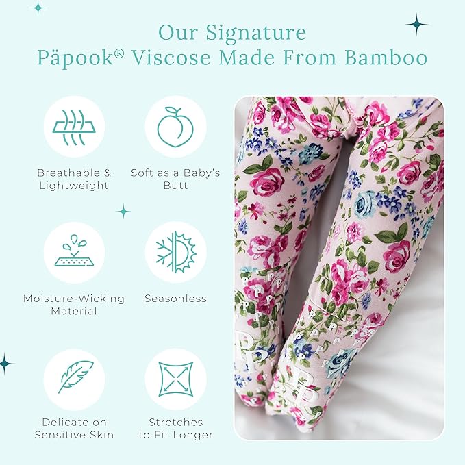 Posh Peanut Convertible Baby Sleepers - Girls Footless Baby Pajamas with 2 Way Zipper for Easy Diaper Changes