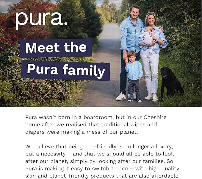 Pura Size 5 Eco-Friendly Diapers (24-35 lbs) Totally Chlorine Free (TCF) Hypoallergenic, Soft Organic Cotton, up to 12 Hours Leak Protection, Allergy UK, 3 Packs of 20 (60 Diapers)