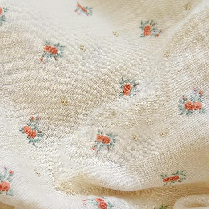 BuLuTu Toddler Pillowcase Cotton Muslin Kids Pillow Cases with Envelope Closure Soft Pillow Protectors Toddler Boys Girls Small Pillow Covers for Sleeping Traveling, 1 Piece,Berry Pattern,14"x20"