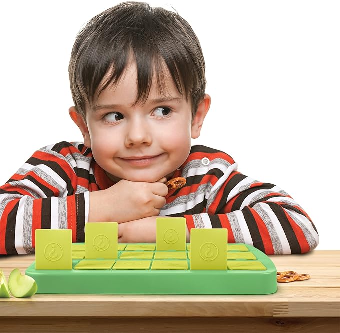 Genuine Fred MATCH UP Memory Snack Tray, Fun Interactive Snack Game for Kids, Travel Friendly Food Tray, Perfect Snacktivity for Picky Eaters