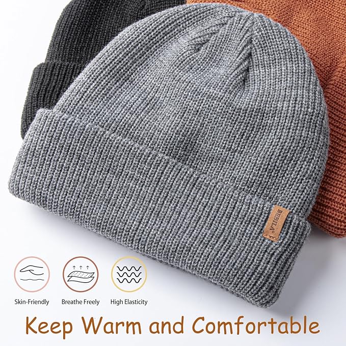 Bebila Baby Beanie Toddler Infant Winter Hats Knit Warm Caps for Boys Girls