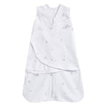 HALO 100% Cotton Sleepsack Swaddle, 3-Way Adjustable Wearable Blanket, TOG 1.5, Stardust, Newborn, 0-3 Months