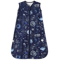 Baby Sleep Sack 6-12 Months Baby Wearable Blanket 100% Rayon Cotton 2-Way Zipper Toddler Sleeping Sack，Comfy Soft Lightweight TOG 0.3（Galaxies）