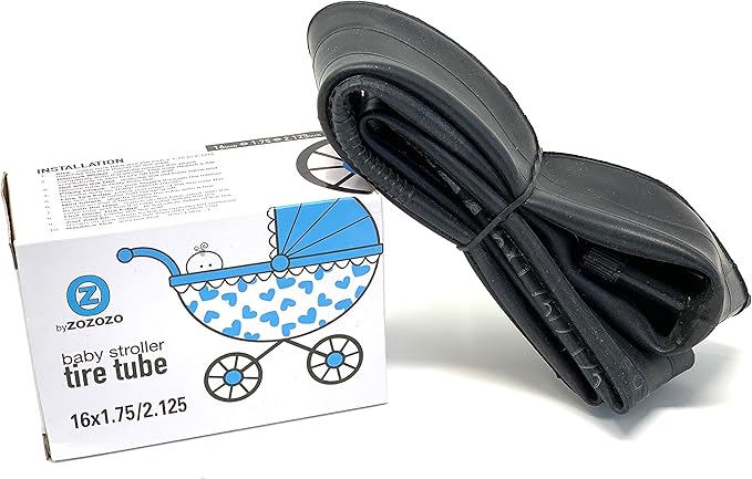 BOB Stroller Tire Tube Replacement 16"x1.75" Rear Inner Tube for Wayfinder, Alterrain, Revolution Flex/Pro/SE, Strides, Ironman & Duallie Joggers – Durable, Easy to Install & Leak-Resistant