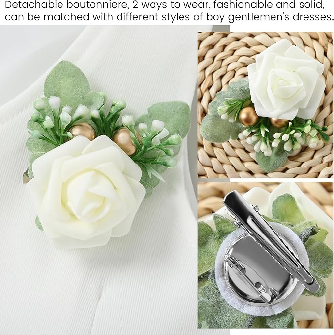 SANMIO Baby Boy Clothes Suits Infant Gentleman Outfit Collared Dress Shirt+Vest+Tie+Corsage+Pants 5Pcs Baby Suit Sets