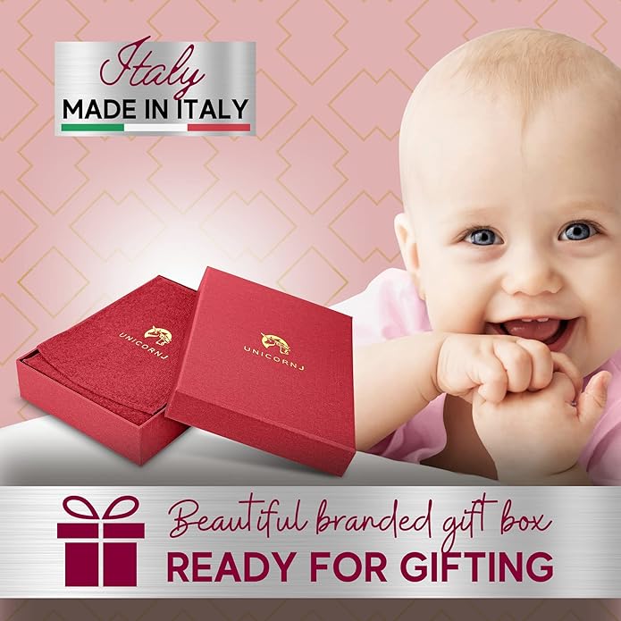 Sterling Silver Baby Spoon Fork Set Teddy Bear Design Personalized Engravable | Complete with Gift Box | Keepsake Gift for Baby | Made in Italy