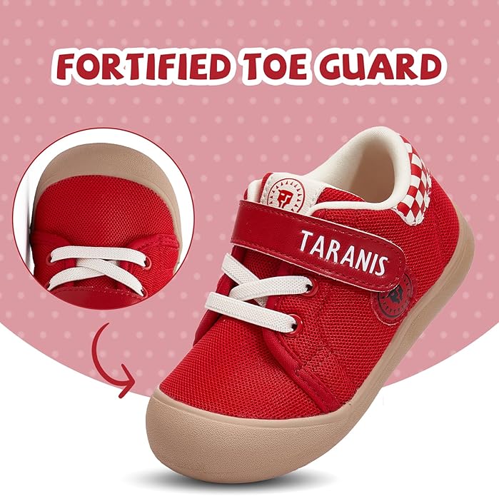 Toddler Shoes Boys Girls Infant Sneakers Non-Slip Rubber Sole Baby Crib First Walker Shoes