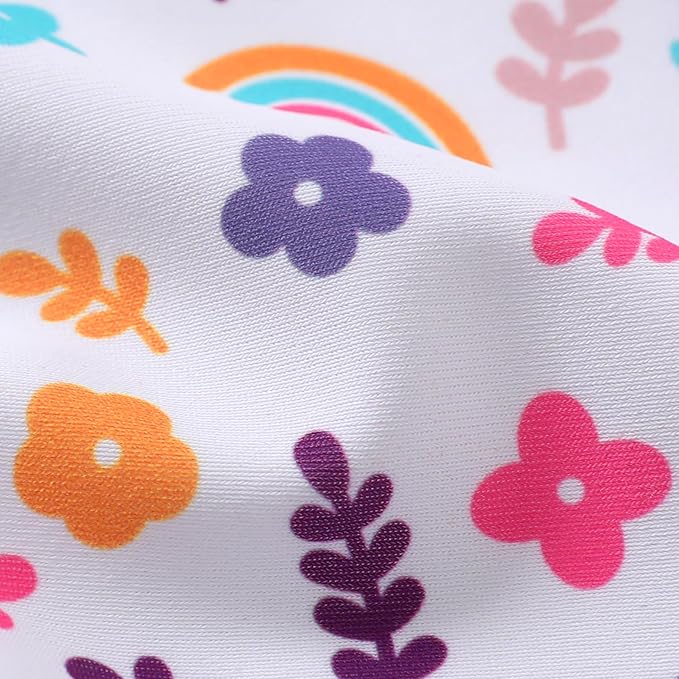 Happy Town One-Piece Infant Toddler Baby Girl Summer Swimsuit Watermelon Leopard Ruffle Swimwear Bikini Bathing Suit