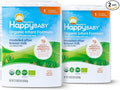 Happy Baby Organics Stage 1 Infant Formula, 0-12 Months, Milk Based Organic Baby Formula Powder with Iron, Probiotics & Prebiotics for Immune & Digestive Support, 22.9 Ounce (Pack of 2)