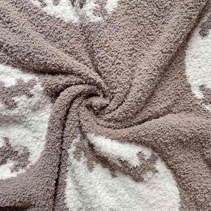 Cozy Baseball Pattern Blanket Perfect Lightweight Bedding for Adults, Soft, Warm, and Plush Soccer Sports Blanket Great for Bed Sofa (Baseball-Brown, 50"x60")