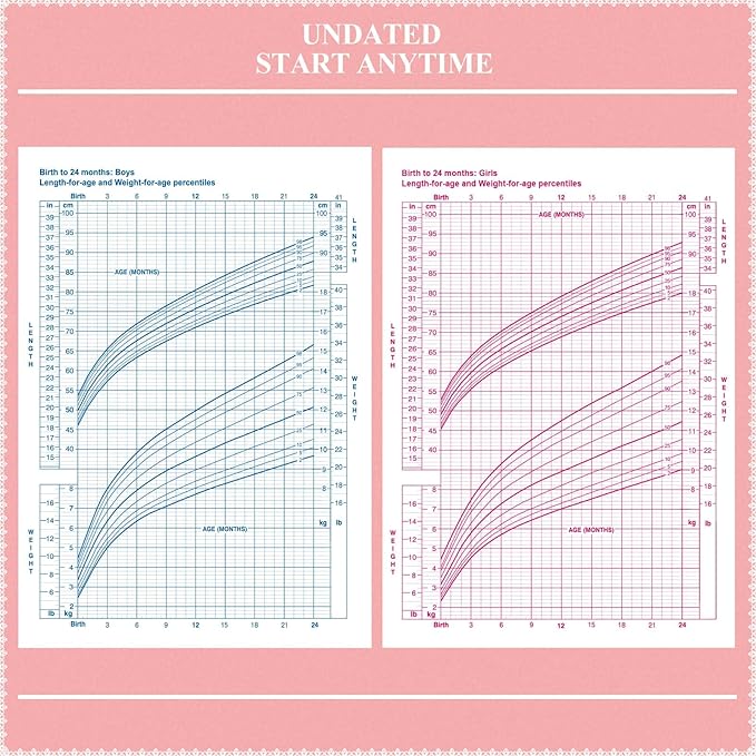 Baby's Daily Care Planner - A5 Newborn Baby Log Book for Tracking Daily Routine, 152 Easy-to-Use Pages to Monitor Nursing, Sleep, Feeding, Diapers, Pumping, and More - Rose