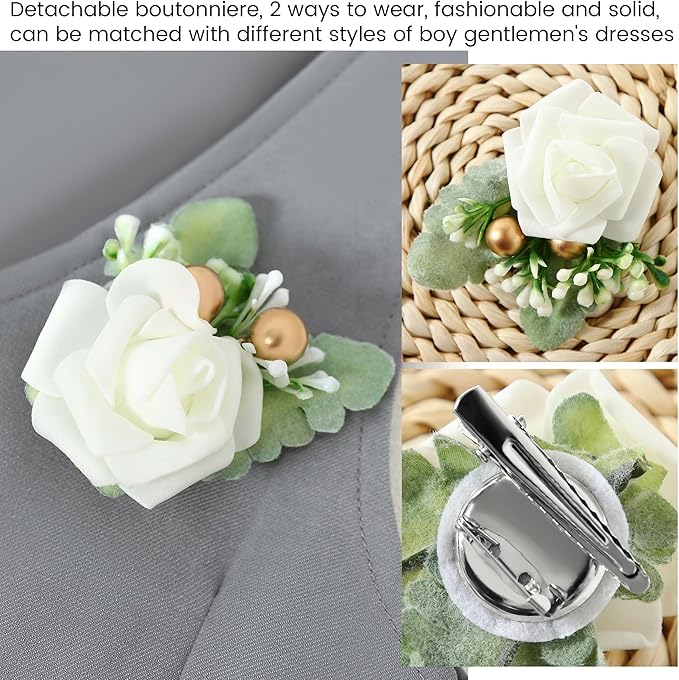 SANMIO Baby Boy Clothes Suits Infant Gentleman Outfit Collared Dress Shirt+Vest+Tie+Corsage+Pants 5Pcs Baby Suit Sets