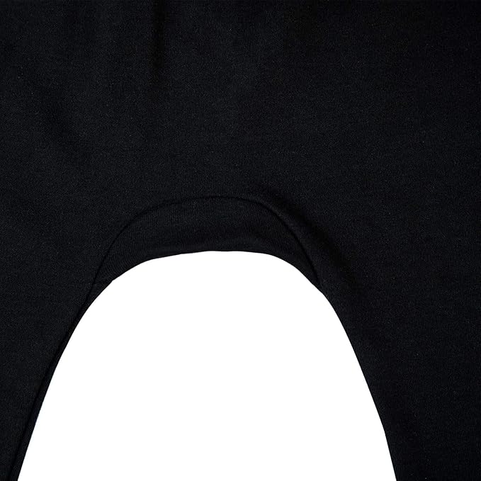 SOBOWO Newborn Baby Boy Girl 3-Pack Joggers Infant Baby Cotton Harem Pants for Toddler Boys Girls 0-3T Interlock 195 GSM