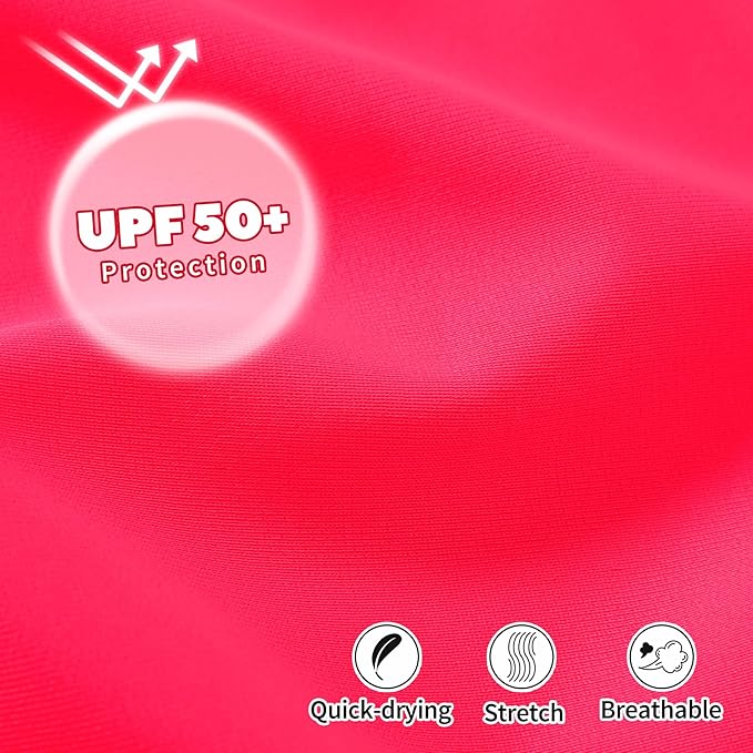 Happy Town Toddler Swimsuit Girl One Piece Bathing Suit Color Block Swimwear Baby Summer Beach Wear