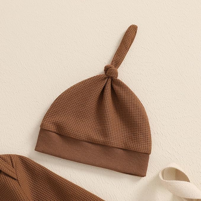 Kuriozud Newborn Infant Unisex Baby Boy Girl Clothes Button Romper Jumpsuit Basic One Piece Outfits